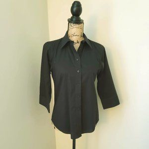 3/4 Sleeve Button Down